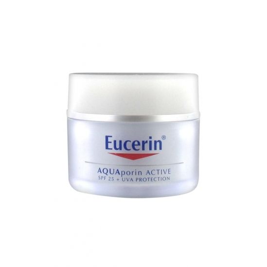 Bageri inerti Fremkald Eucerin Aquaporin Active Moisturizing Care All Skin Types Spf 25 + Uva 50Ml